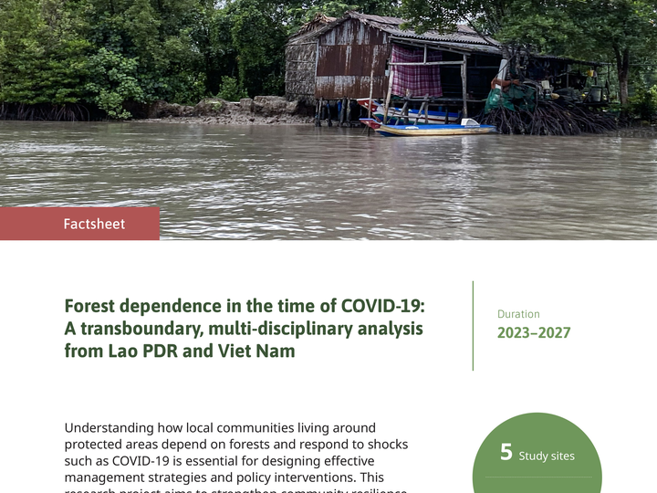 Forest dependence in the time of COVID-19