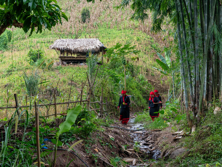 Community members from Nan province, Thailand