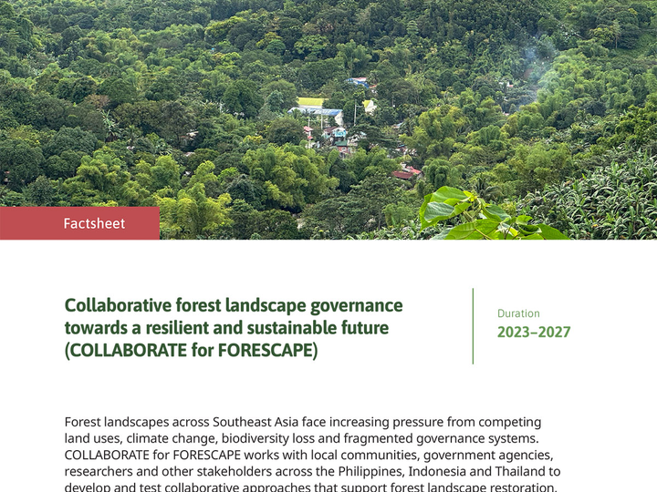 Cover page of the publication