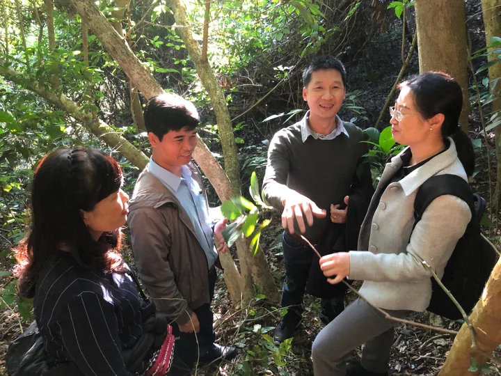 Visit a model of community forest management in Dien Chau district