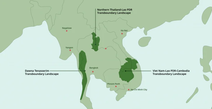 Map of mekong