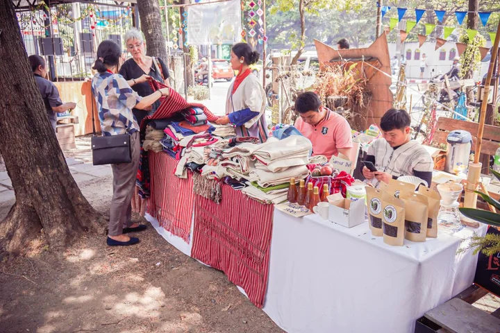 Citizens’ Forest Network members present their community forest products and handicraft at People and Forest Forum 2020. 