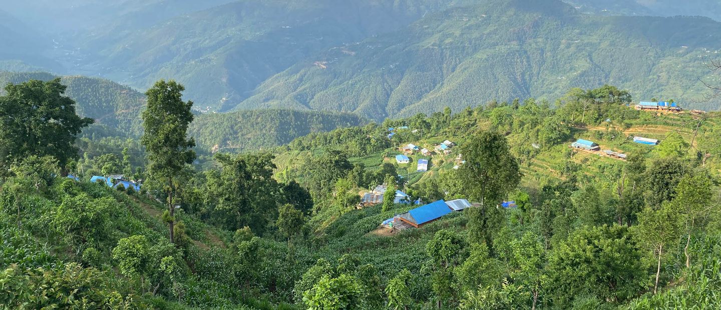 A village scene in Banepa municipality