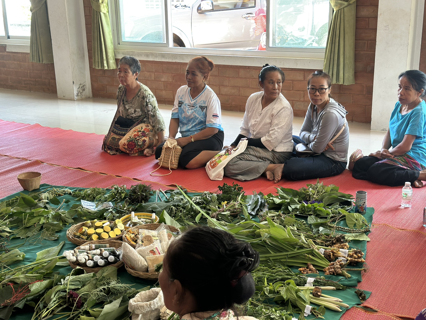 Women coming together to discuss how to protect their river, families, and communities from water contamination.