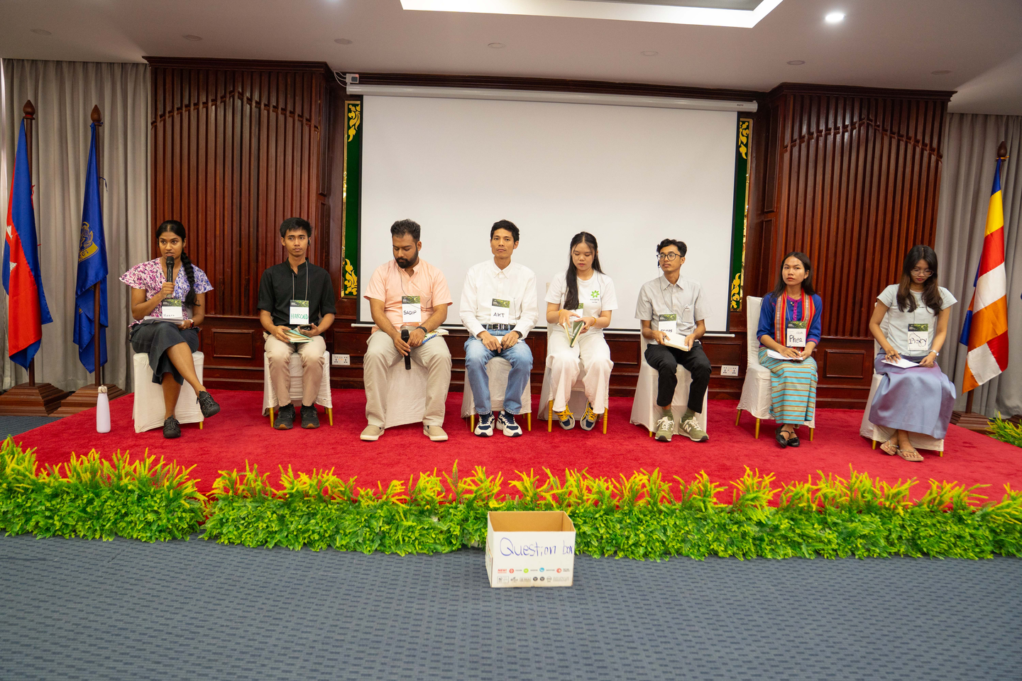 Youth panelists share perspectives on community forestry 