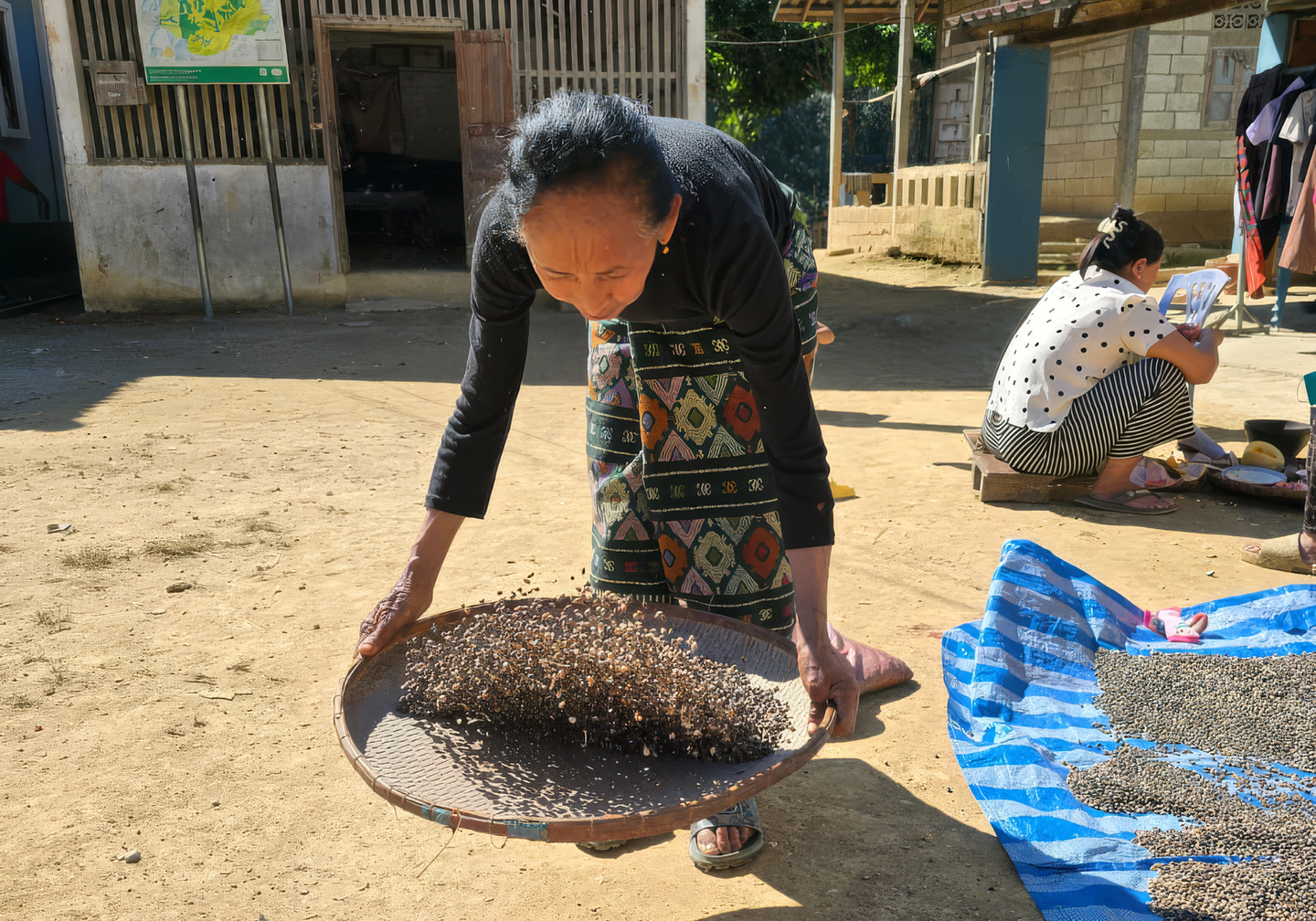A woman from Lankang village in Nambak district, Lao PDR.