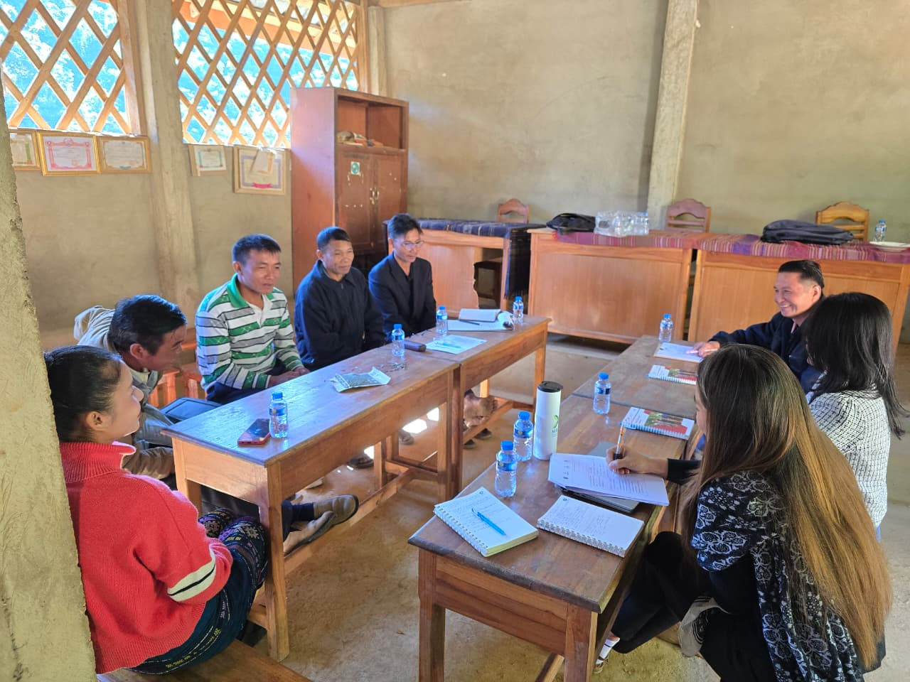 Community members and EnABLE team during a capacity needs assessment.