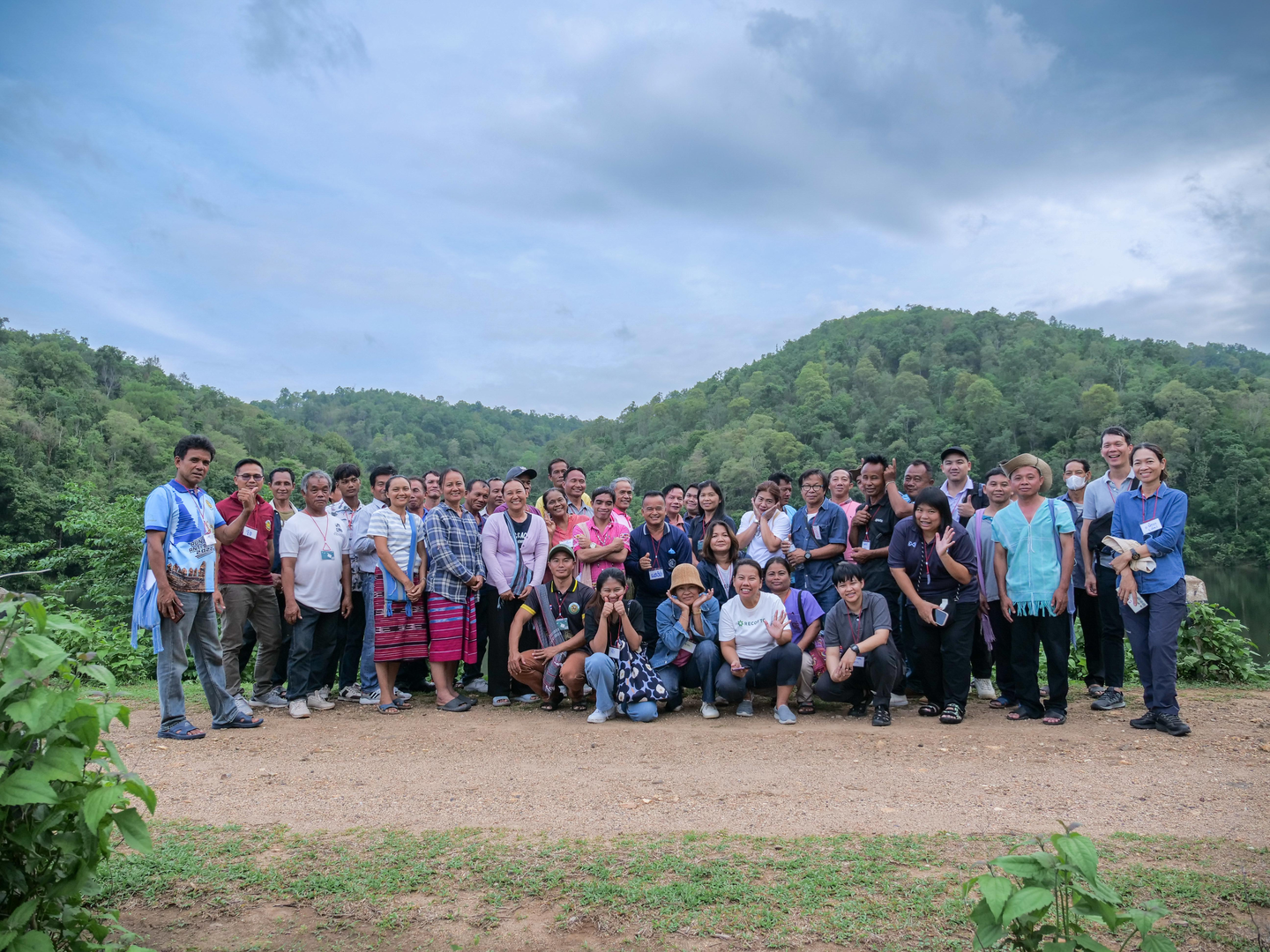 Biodiversity monitoring activities in a Chiang Mai community forest in Thailand