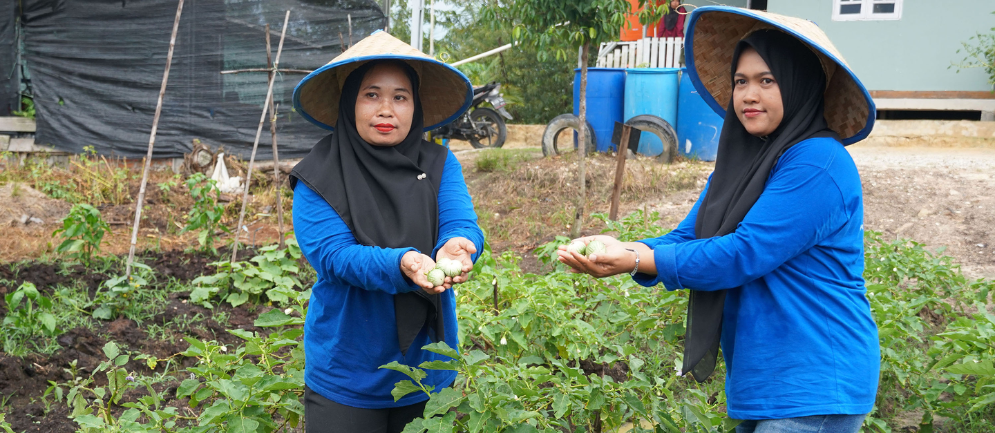 Women farmer in Indonesia